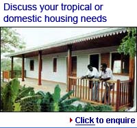 tropical, domestic, prefabricated houses